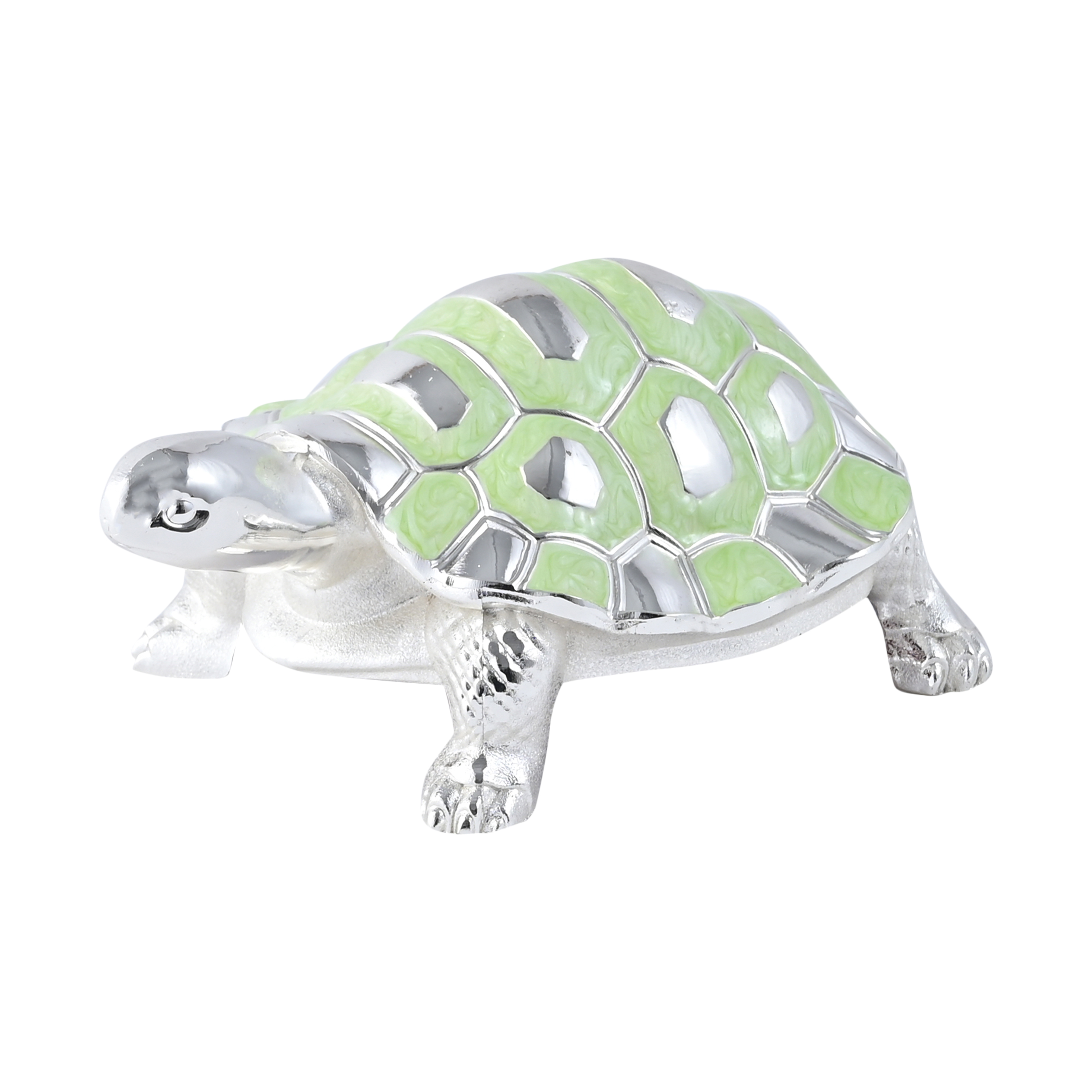 Silver Decorative Tortoise