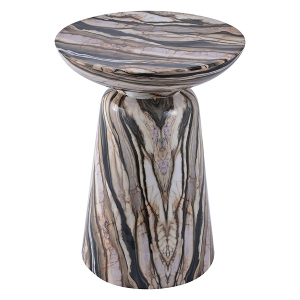 Decal/Enamel Side Table