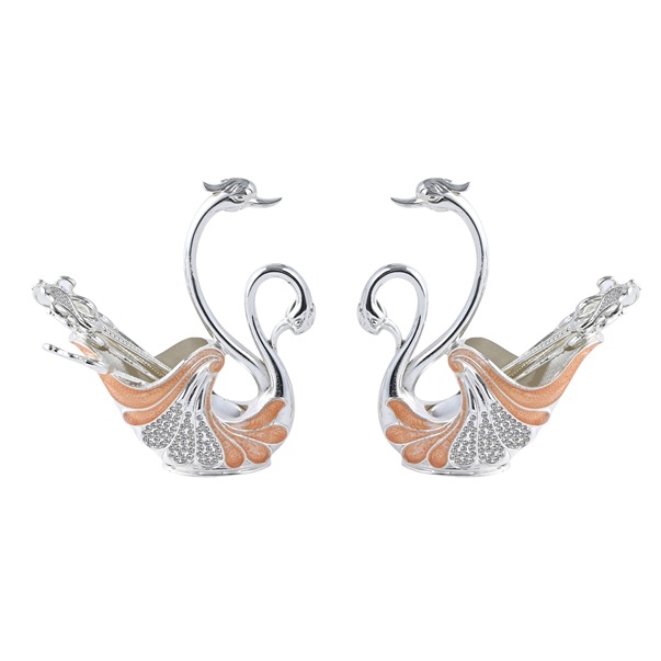 Silver Duck Fork & Spoon Set