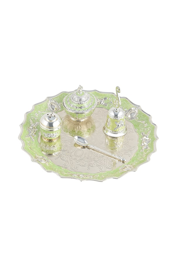 Silver Pooja Thali