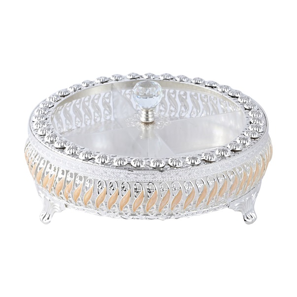 Silver Dry Fruit Box