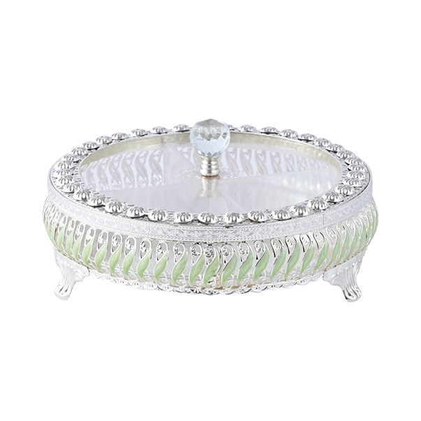 Silver Dry Fruit Box