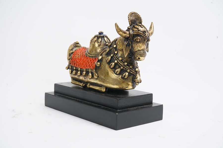 Nandi Brass Statue