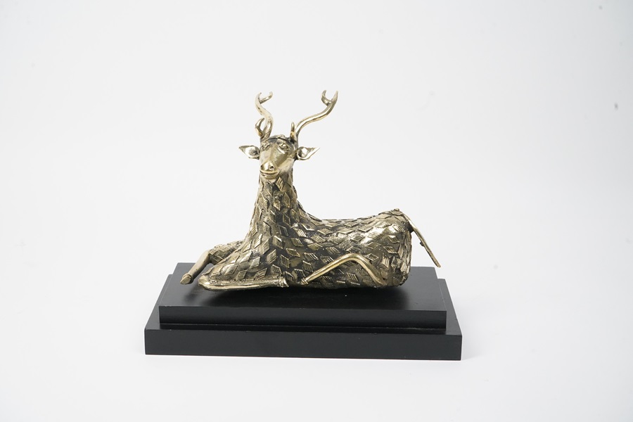 Decorative Reclaimed Brass Reindeer