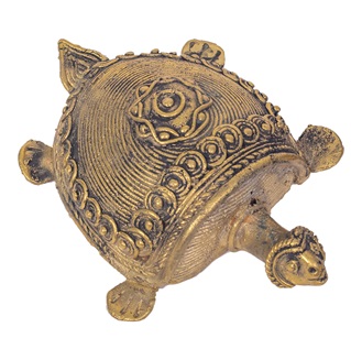 Decorative Brass Turtle Product Size 4x6x2 inch
