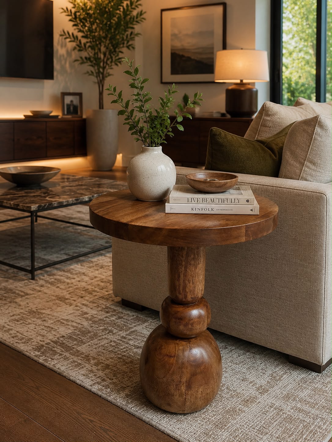 Wooden Side Table