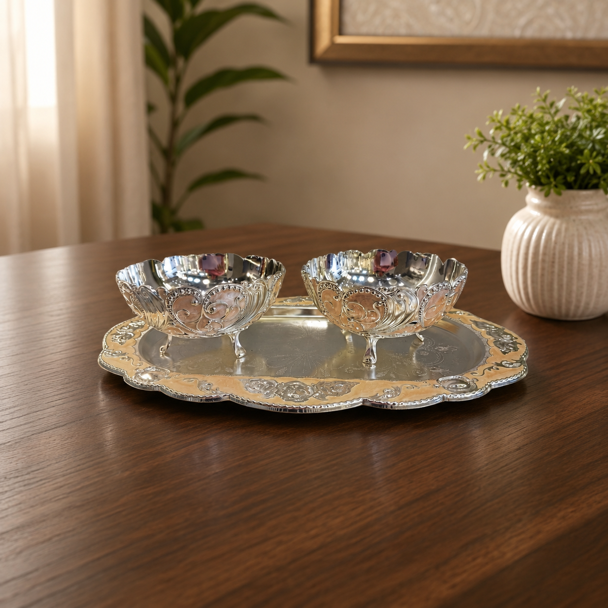 serving tray set
