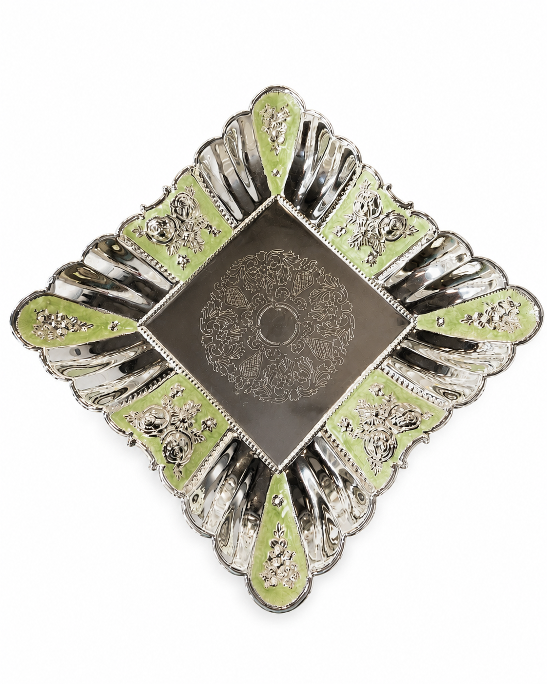 silver plate
